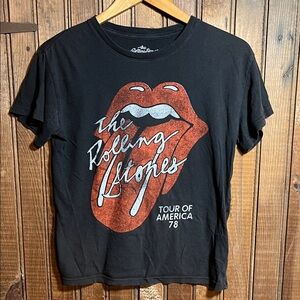 Rolling Stones Black Tee